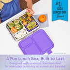 Bentgo Kids Stainless Steel Lunch Box - Personalized
