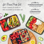Bentgo Prep 60-Piece Meal Prep Kit
